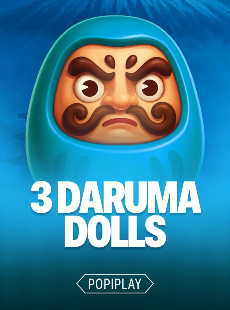 3 Daruma Dolls